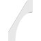 Ekena Millwork 4-in. W x 18-in. D x 30-in. H Westlake Architectural Grade PVC Knee Brace BRCP04X18X30WTL - alternate 5
